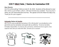 CCE TSHIRTS